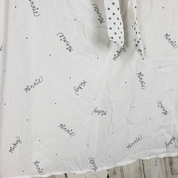 LC Lauren Conrad Disney Minnie and Mickey mouse tank top blouse size sma… - Picture 3 of 10